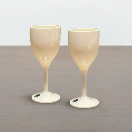 English Rose & Flute Glass Set