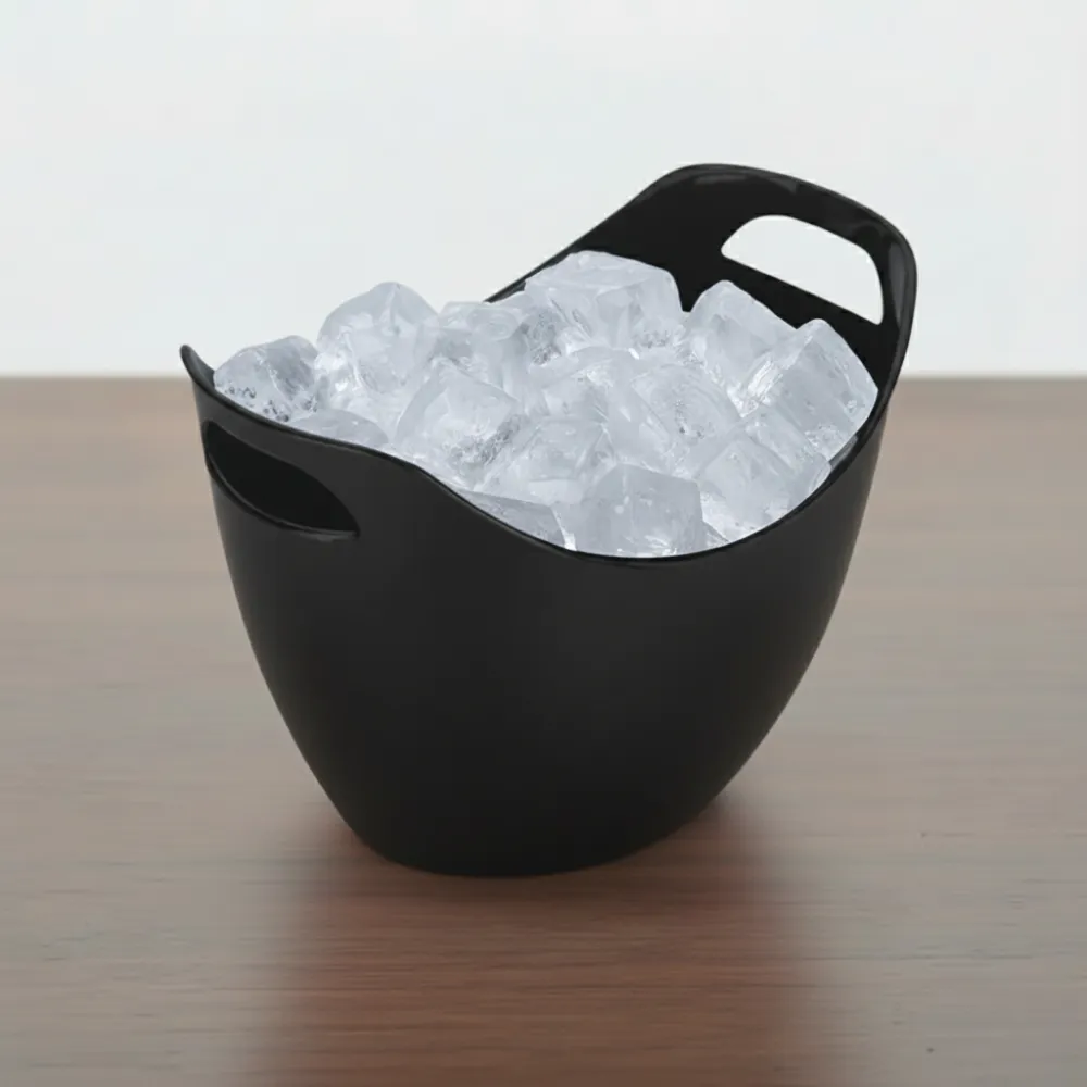 Enrich Ice Bucket Black PP
