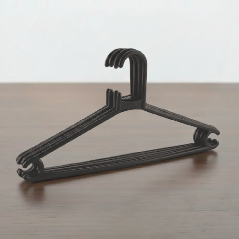 Enrich Plastic Fashion Hanger (6 Pcs Set)