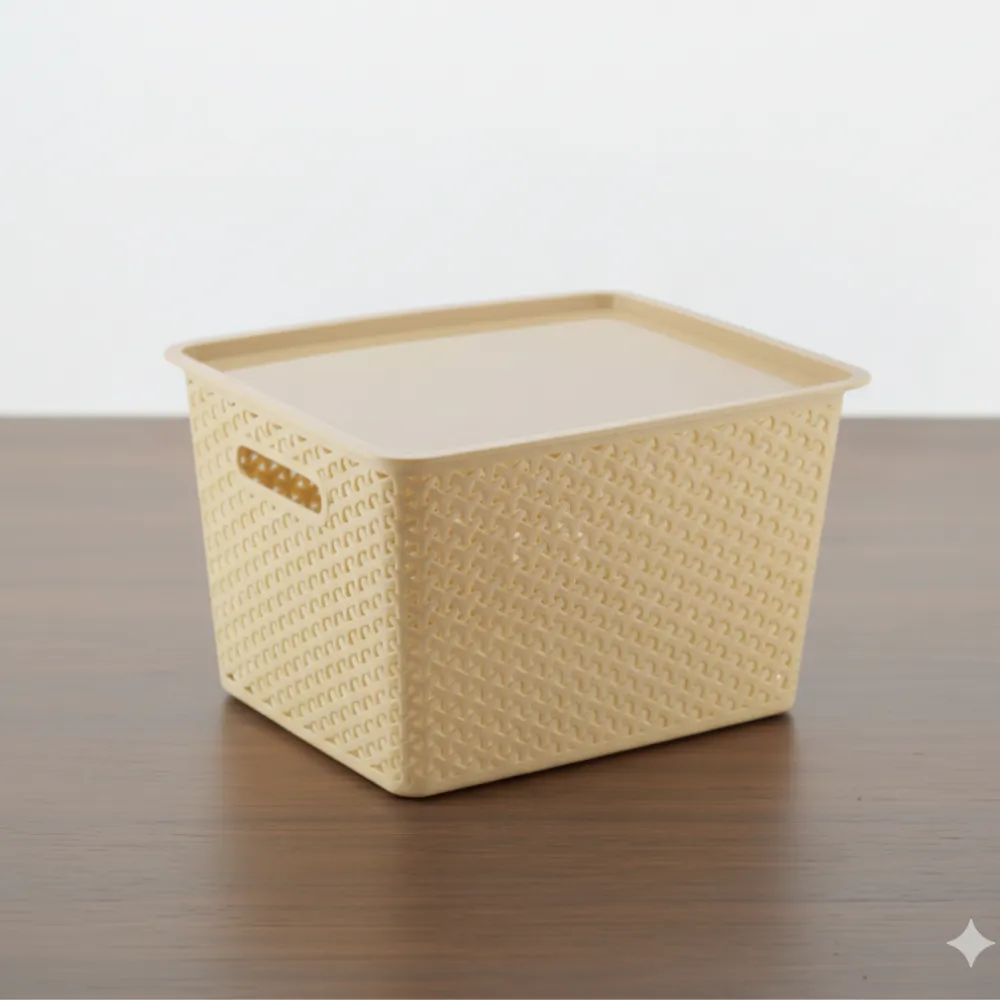 Favourite Plastic Baskets with Lid – Durable & Multipurpose - Image 4
