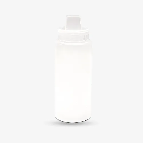 Plastic Flat Nozzle Squeeze Bottle 1000ml (32 Ounce) – Leakproof & Durable