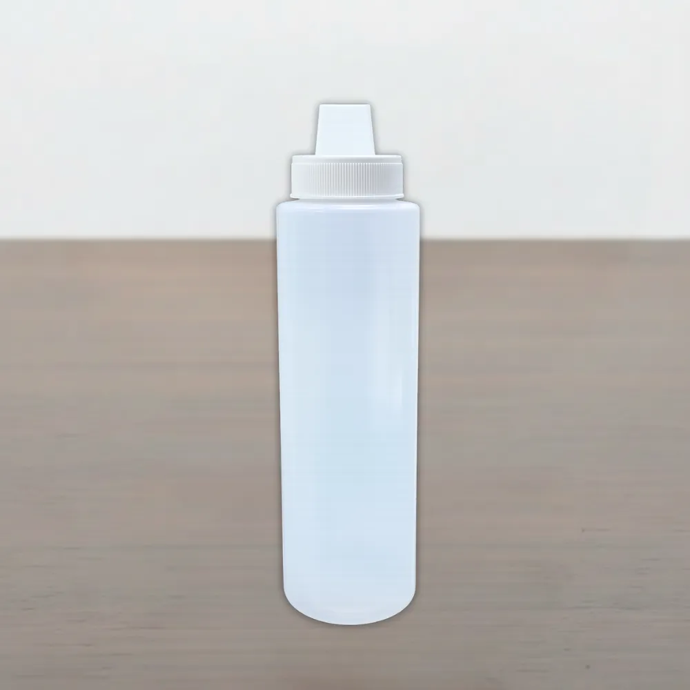 Plastic Flat Nozzle Squeeze Bottle 1000ml (32 Ounce) – Leakproof & Durable