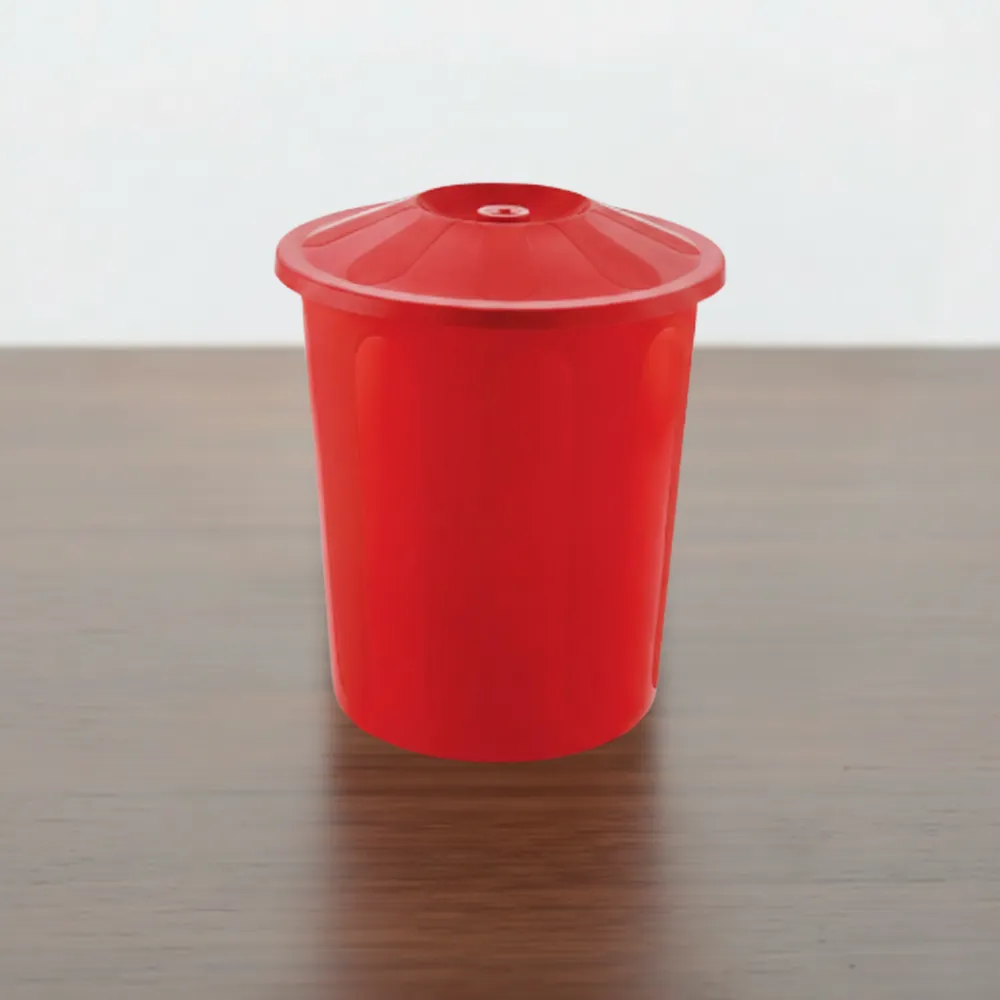 Lovely WP with Lid – 5.4L Plastic Waste Bucket