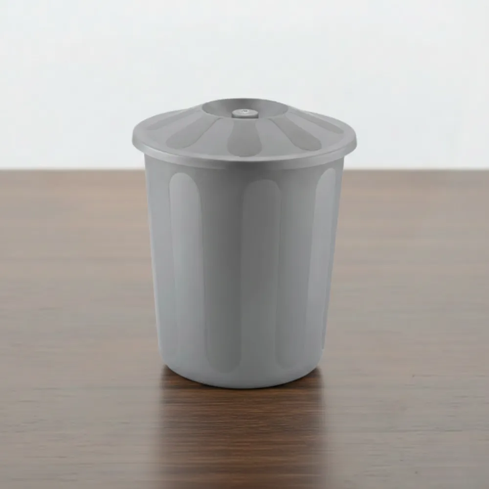 Lovely WP with Lid – 5.4L Plastic Waste Bucket - Image 3