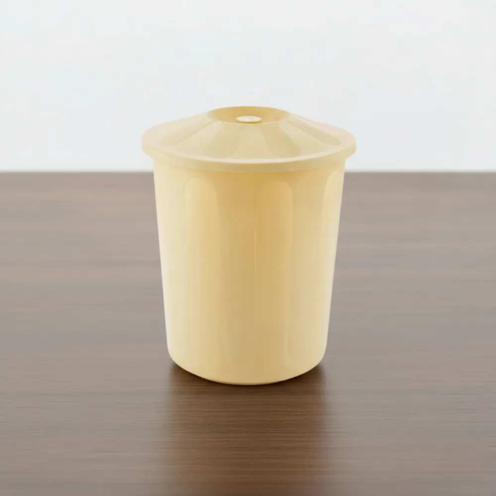 Lovely WP with Lid – 5.4L Plastic Waste Bucket - Image 2