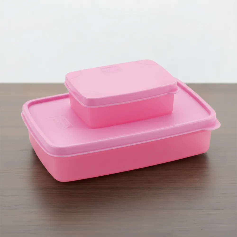Plastic Carry Lunch Box | Airtight & Leakproof - Image 3