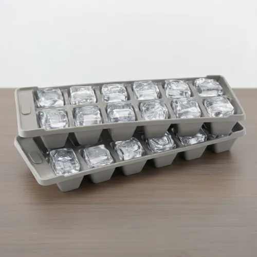 Plastic Ice Trays – Unbreakable, Durable & Easy-Release