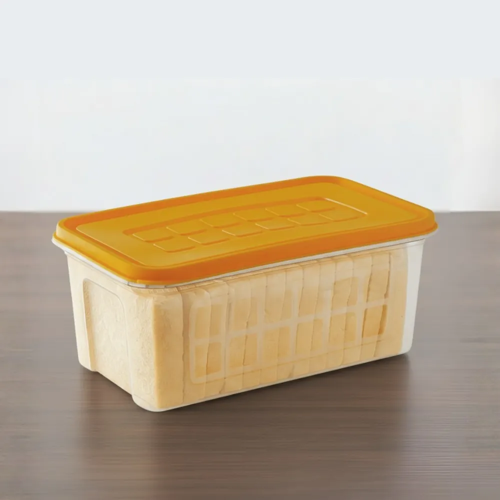 Plastic Rectangle Baker Box 2Ltr (Small Bread Box) | Airtight & Space-Saving