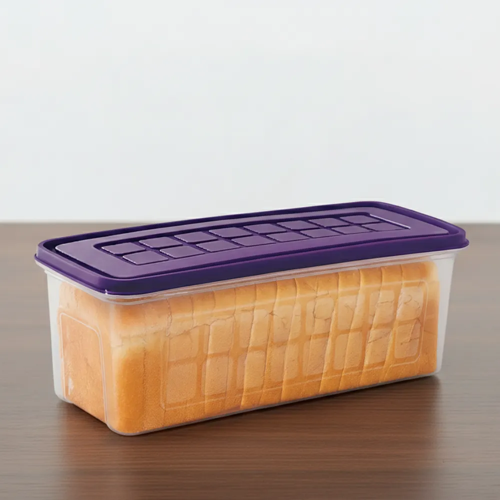 Plastic Rectangle Baker Box 4Ltr (Big Bread Box) | Airtight & Spacious