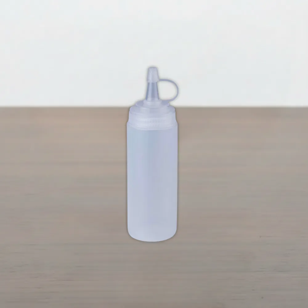 Plastic Squeeze Bottle 200ml (8 Ounce) – Mini | Leakproof & Durable