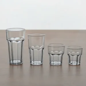 Rock Glass Series | Clear Polycarbonate Drinkware