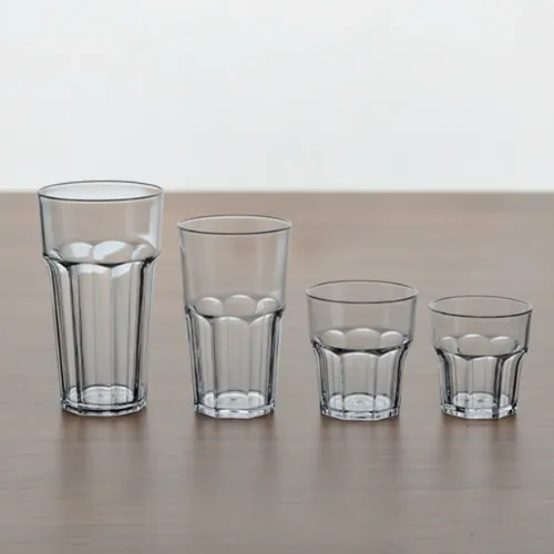 Rock Glass Series | Clear Polycarbonate Drinkware