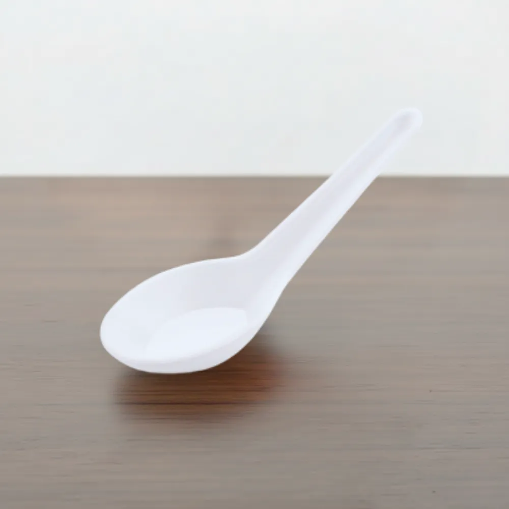 SS145 Plastic Soup Spoon | Durable & Food-Grade Plastic - Image 2