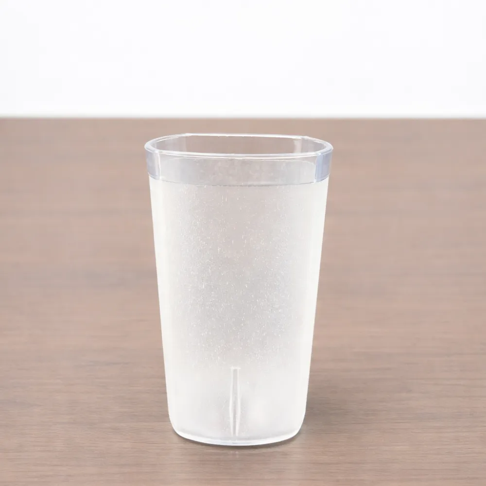 Enrich Square Glass 300ml | Frosty & Unbreakable