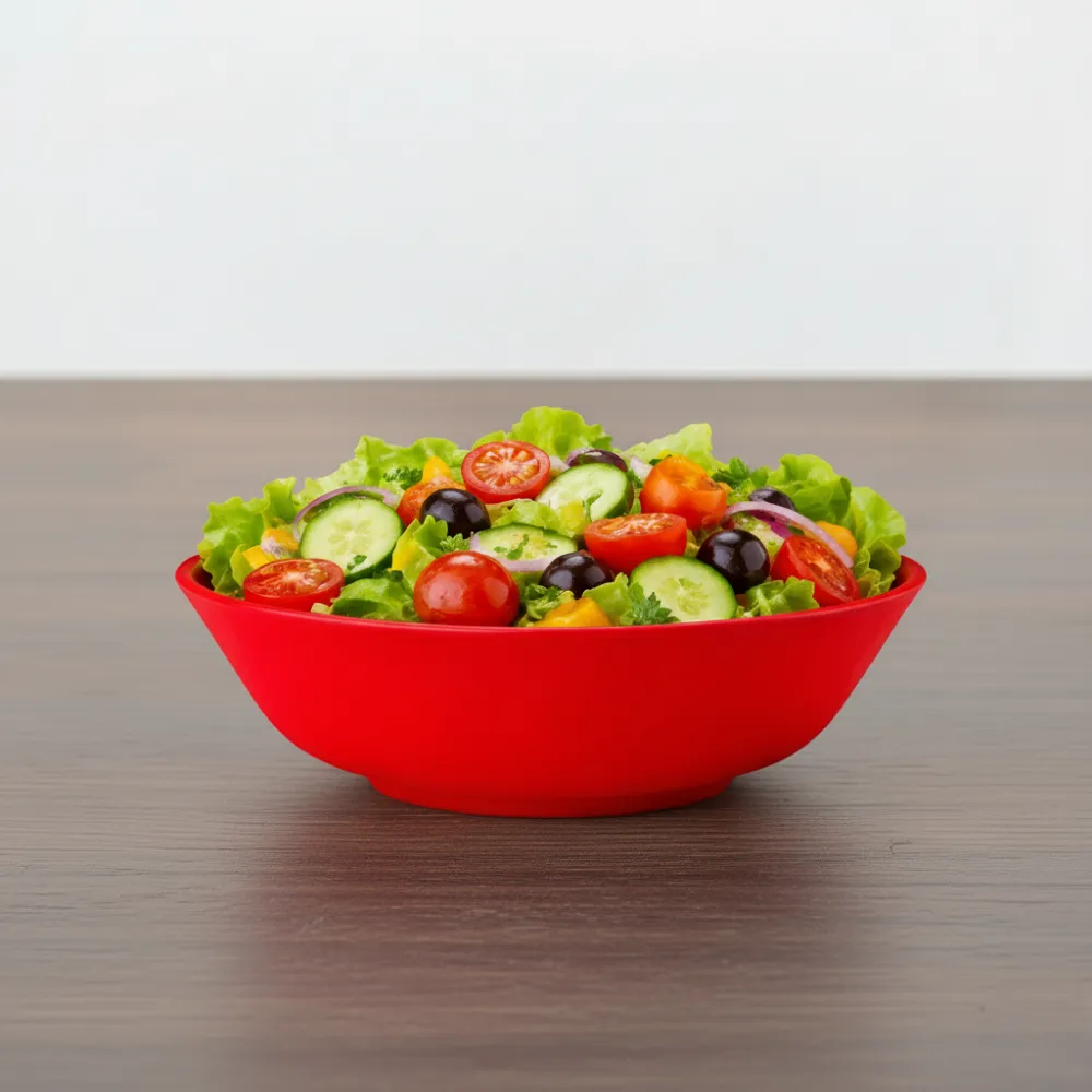 (EMB 501) Round Melamine Serving Bowl – 8.5 Inch | Elegant & Durable Serving Solution