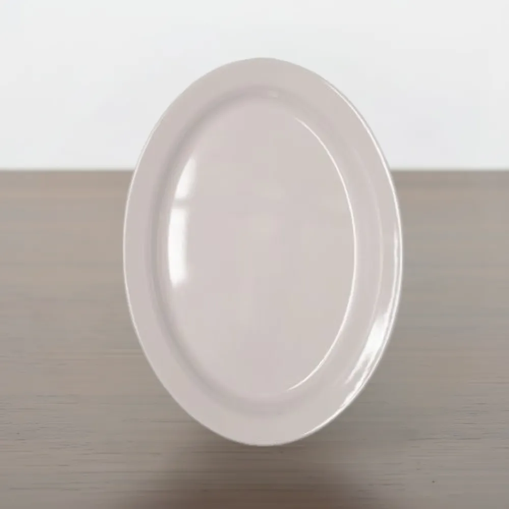 (EMO 003) Melamine Oval Platter 13 Inch | Premium Serving Solution for Professionals - Image 4