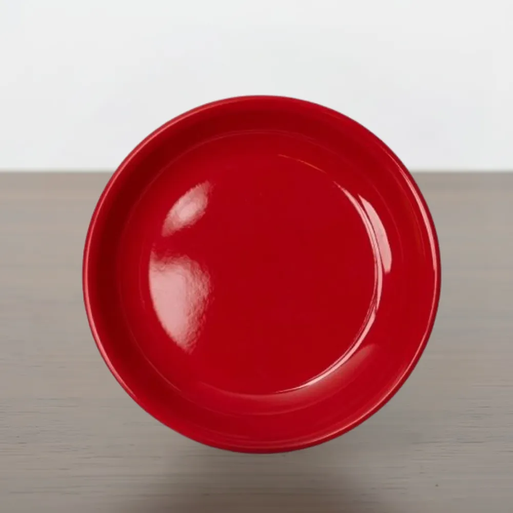 (EMP 105) 6.5" Premium Snack Plate | Durable Melamine Tableware - Image 2