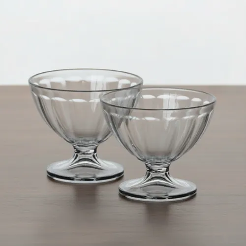 Ice Cream Cup – 200ml (2pc Box) | Elegant & Unbreakable Dessert Ware