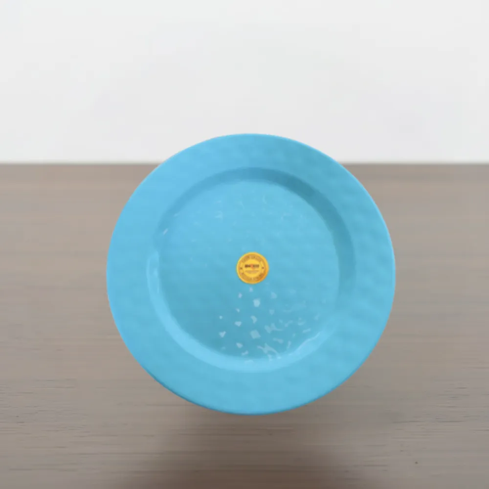 (EMP 212) 10.5″ Deep Dinner Hammer Plate | Premium Melamine Tableware - Image 2