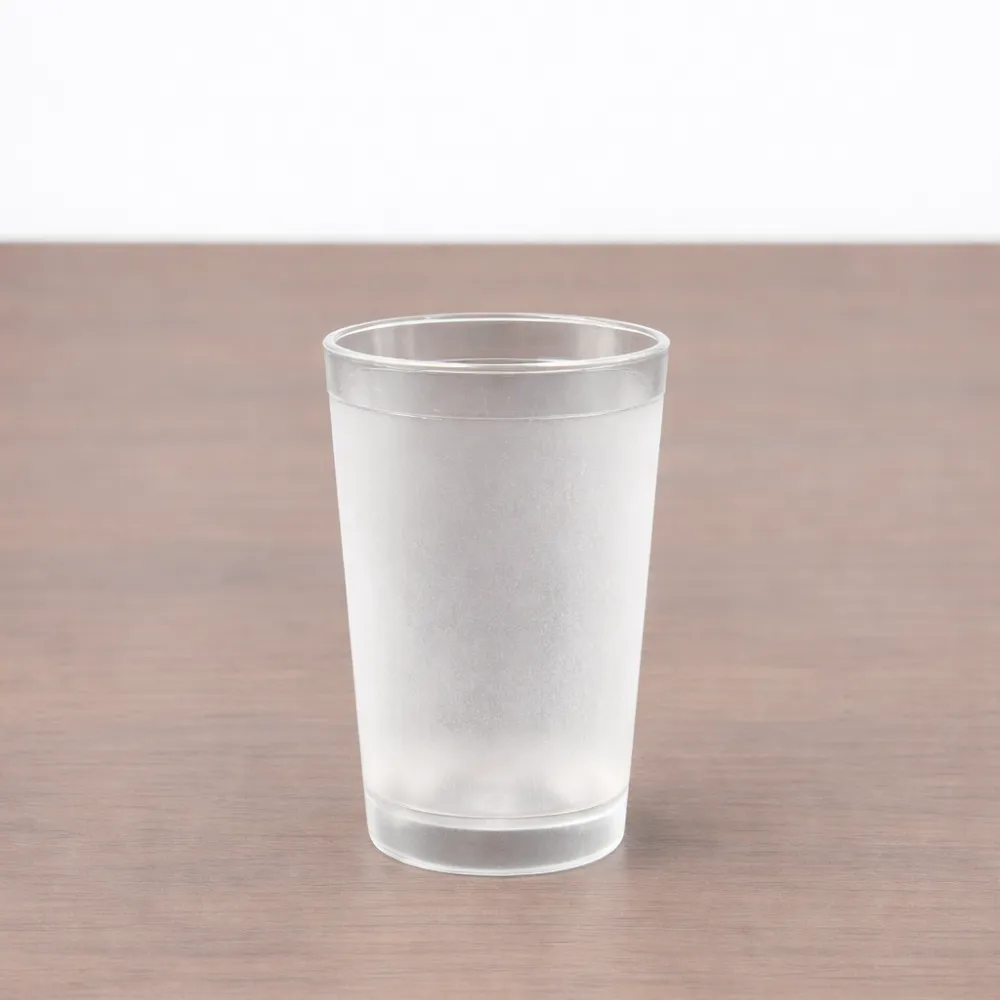 150 ml Short Glass – Frosty (PC) | Compact, Durable & Elegant