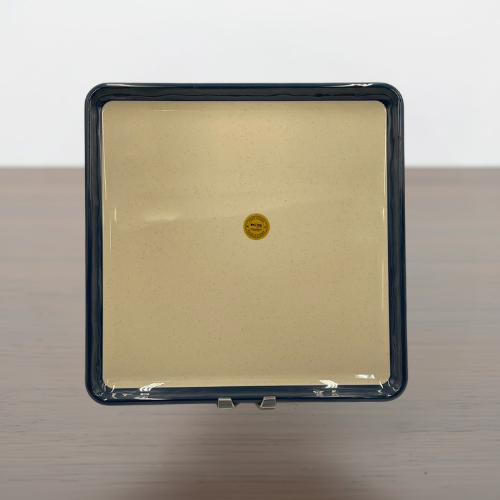 (EMT 014) Melamine Dual Tone Square Platter – 14 Inch | Large & Elegant