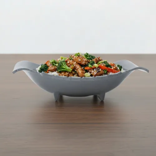 (EMU 001) Rect Deep Platter | Elegant & Durable Serveware