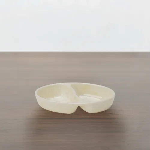 (EMV 02) Melamine Twin Sauce Dish – 4.5 Inch | Compact & Practical - Image 5