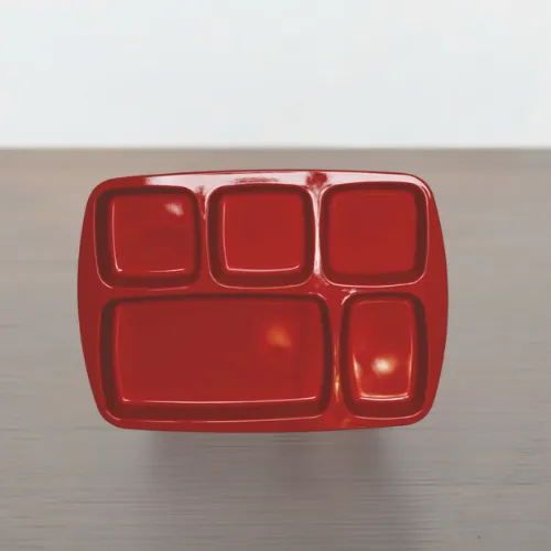 EMV 05 Melamine 5 Partition Plate – 13 Inch | Spacious & Durable - Image 2