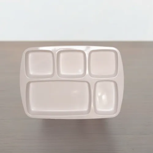 EMV 05 Melamine 5 Partition Plate – 13 Inch | Spacious & Durable - Image 3